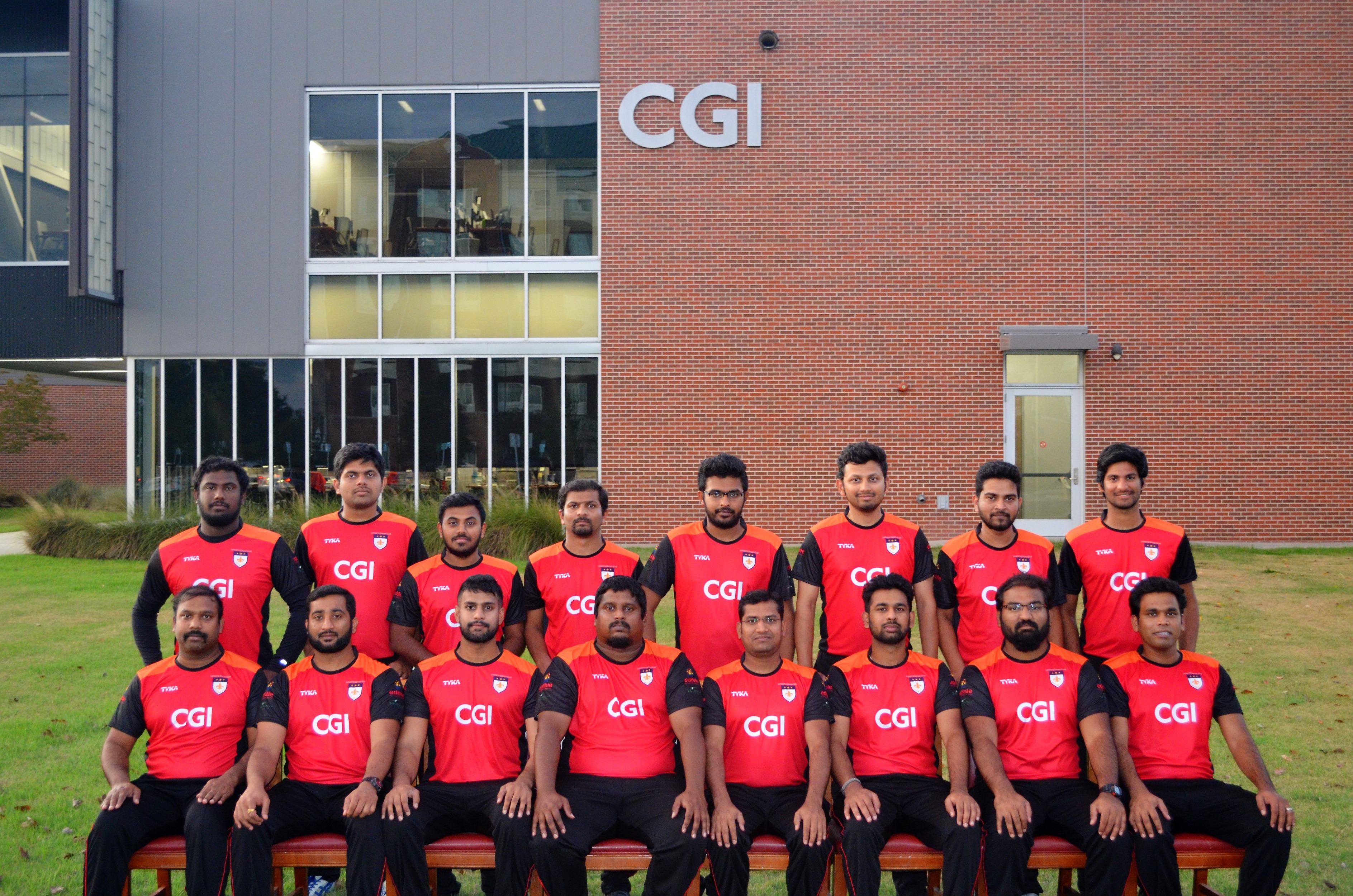 Lafayette Cricket Club players